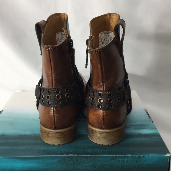 Roan Bed Stu Women’s Faira Tan Crust Gearshift Boot Size 7.5 Like-NEW Condition - Picture 4 of 10